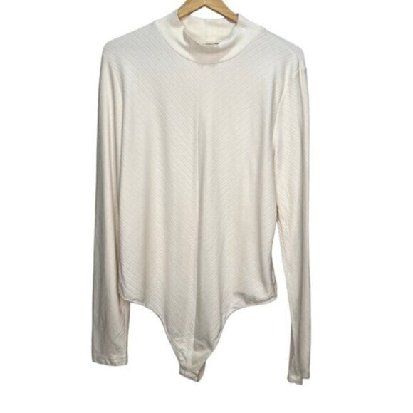 Knix Papaya Mock Neck Cream Bodysuit Size XXXL - Picture 4 of 12